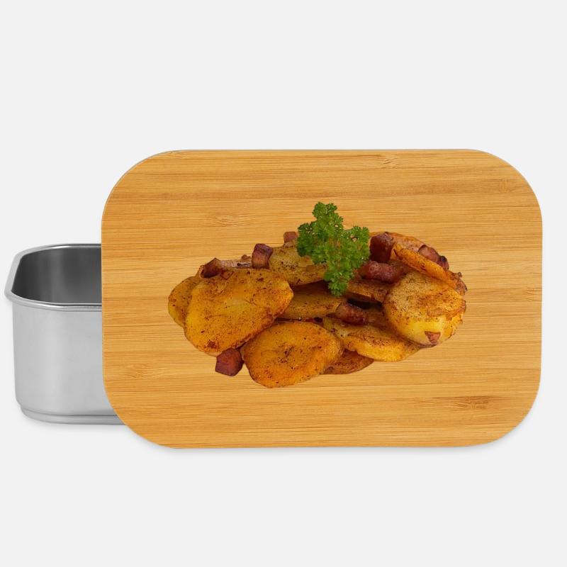 Crispy Braties - Lunch Box - silver