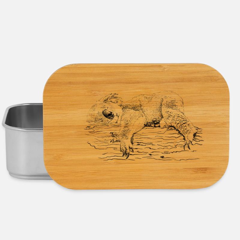 Koala - Lunch Box - Silber
