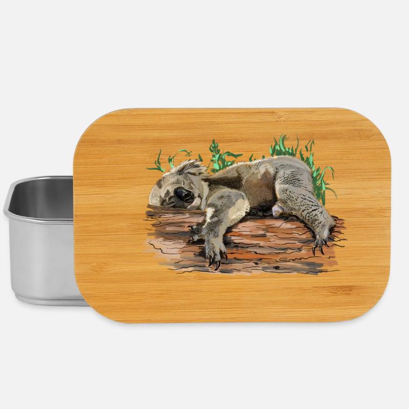Koala - Lunch Box - Silber