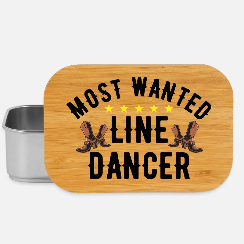 Most Wanted Line Dancer - Lunch Box - silver