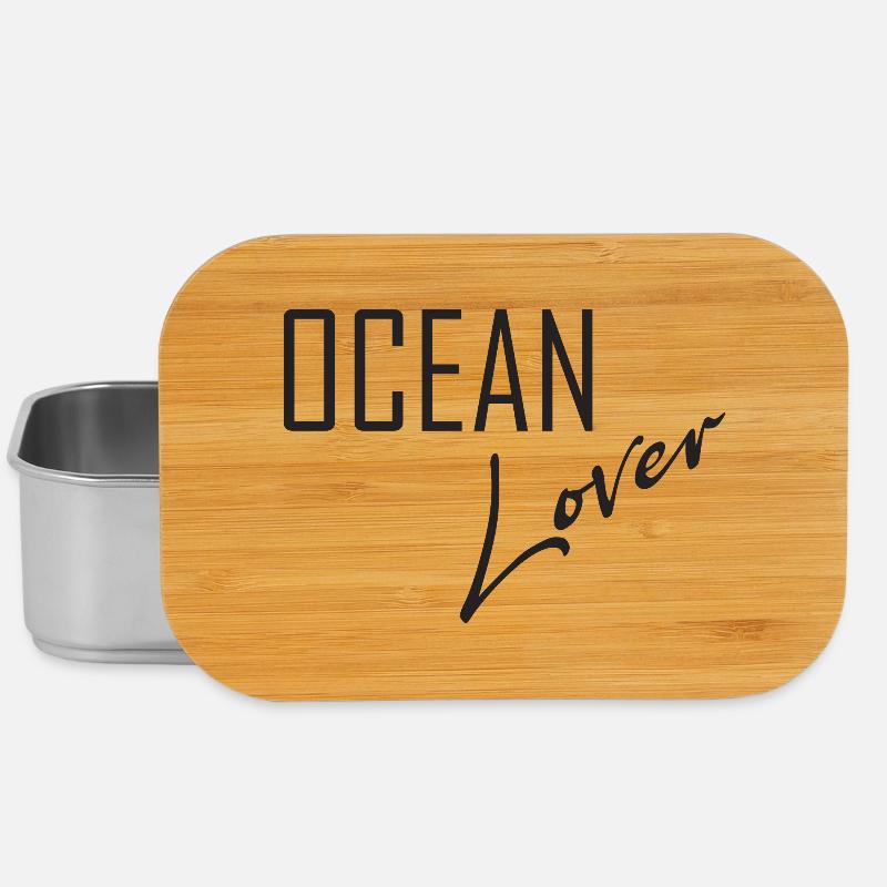 Ocean Lover - Lunch Box - Silber