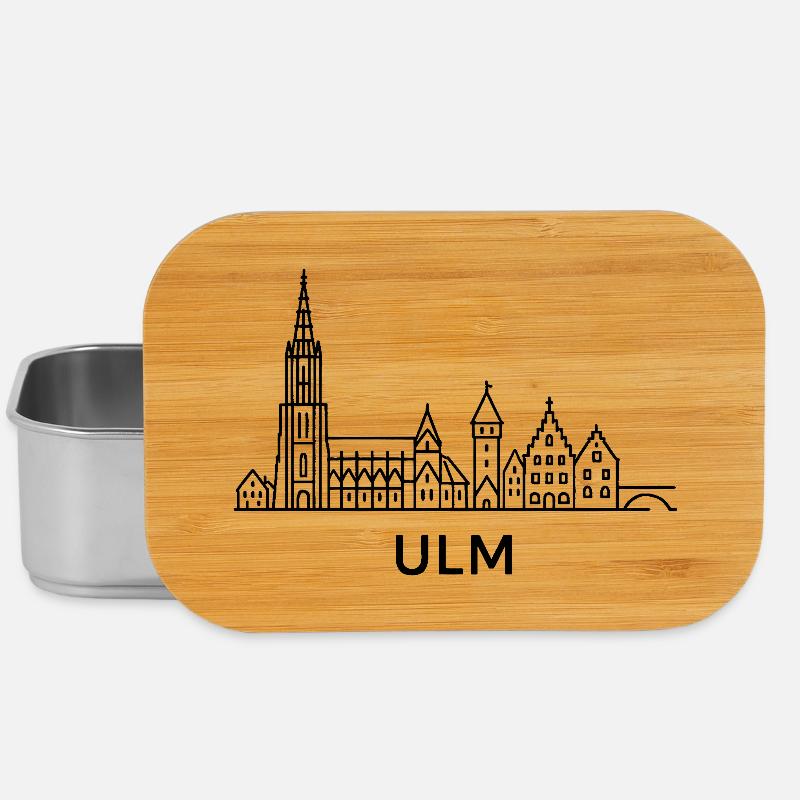 Ulm - Lunch Box - Silber