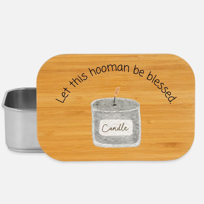 Let This Hooman Be Bl*ssed - Lunch Box - silver