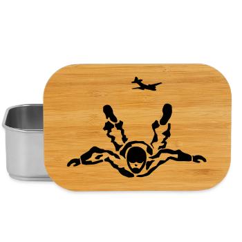 skydiver - Lunch Box - silver - Front