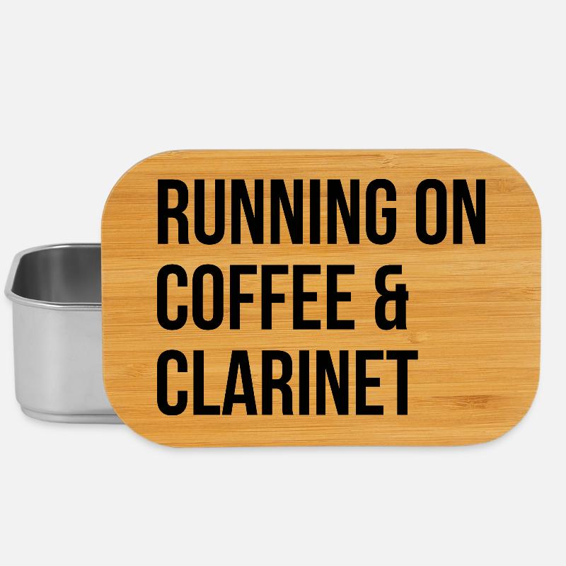 Klarinette - Lunch Box - Silber