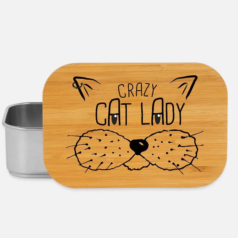 cats mom - Lunch Box - silver
