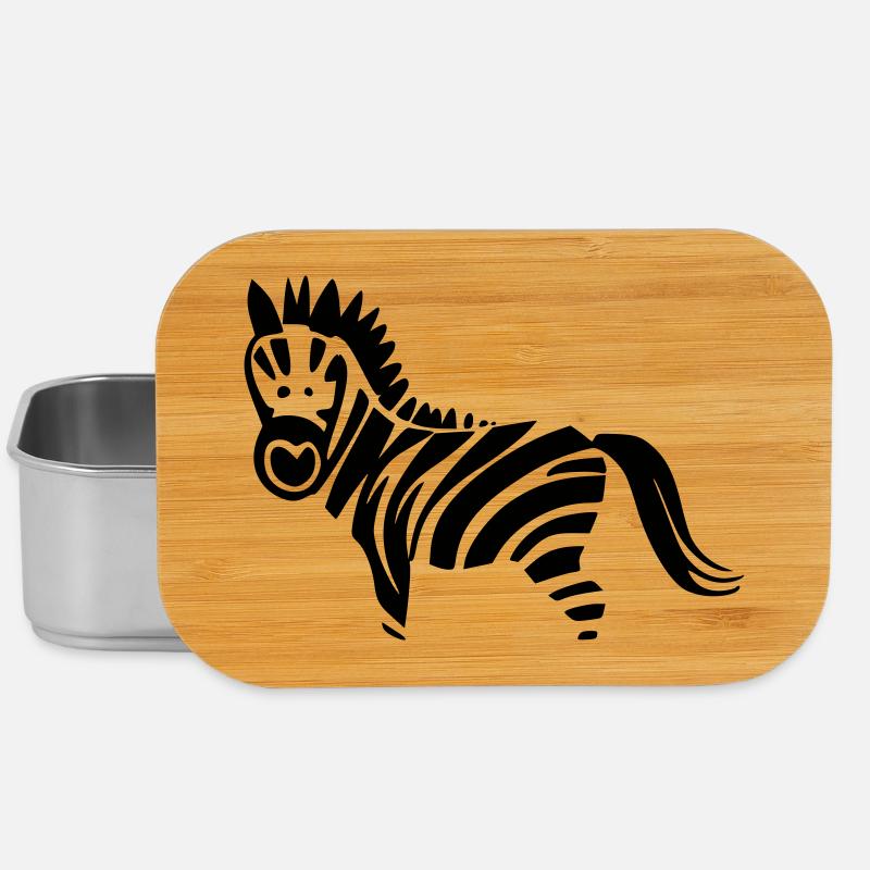 Zebra - Boîte à goûter - argent