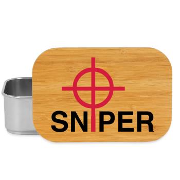 Sniper - Lunch Box - silver - Front