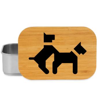 Like a dog | Doggy Style - Lunch Box - silver - Front