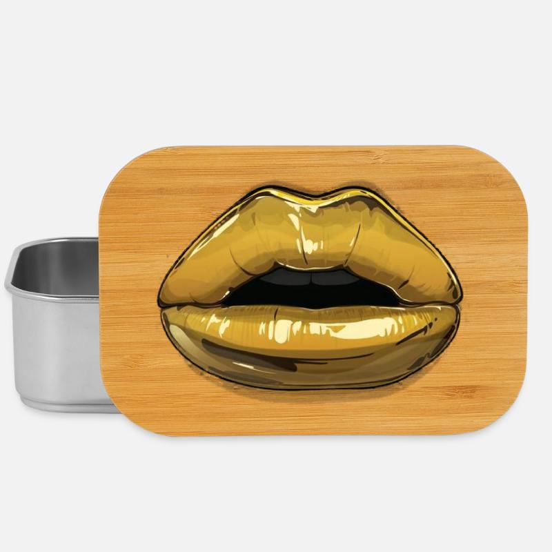 Or bouche - Boîte à goûter - argent