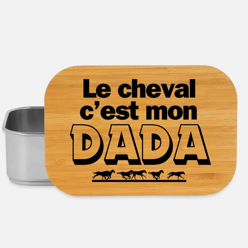 cheval, équitation, centre équestre - Boîte à goûter - argent