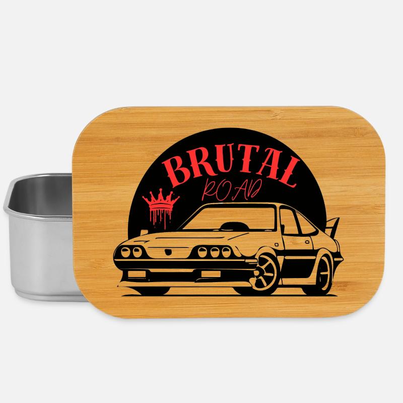 Brutal_road - Boîte à goûter - argent