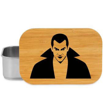 Vampire Illustration - Boîte à goûter - argent - Devant