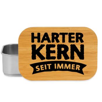 harter kern seit immer 1c - Lunch Box - Silber - Vorne