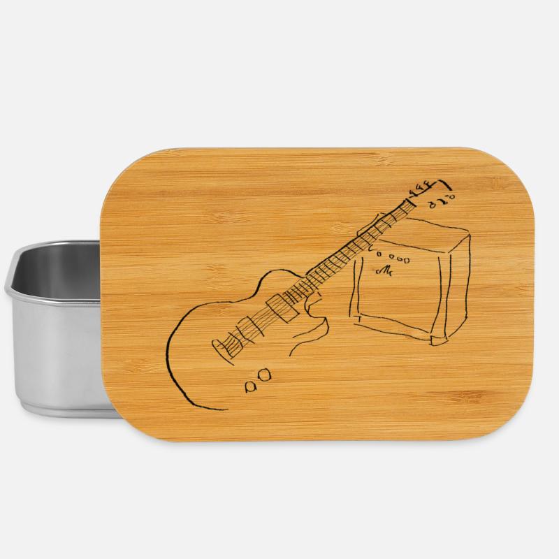 E Gitarre - Lunch Box - Silber