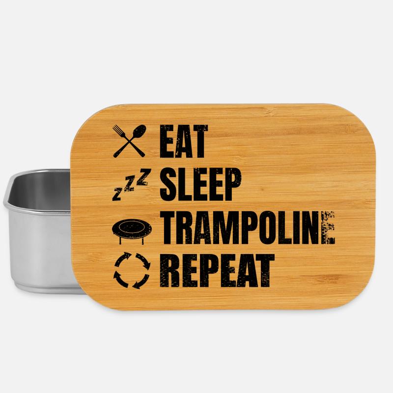 Manger Sommeil Trampoline Répéter - Boîte à goûter - argent