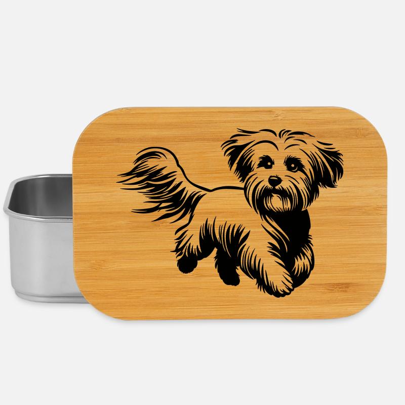 Maltese - Lunch Box - silver