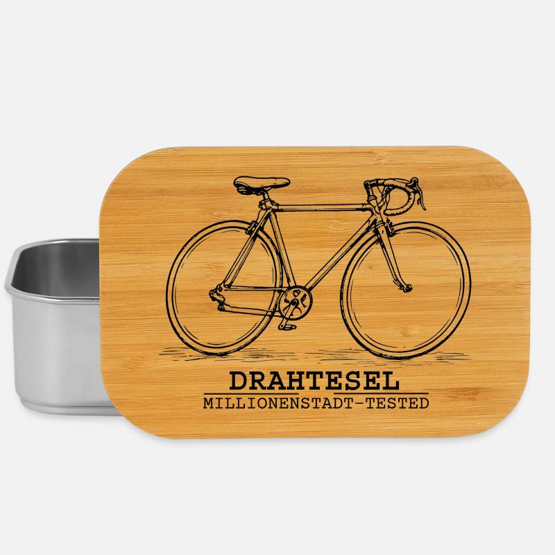 Vélo - Boîte à goûter - argent