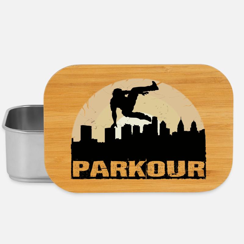 Parkour - Lunch Box - Silber