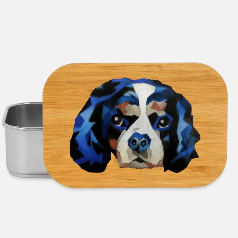 Cavalier King Charles Spaniel - Lunch Box - Silber