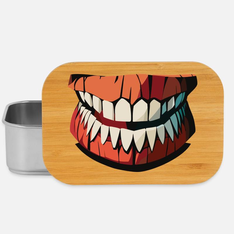 Le sourire effrayant de Darkjaw - Boîte à goûter - argent