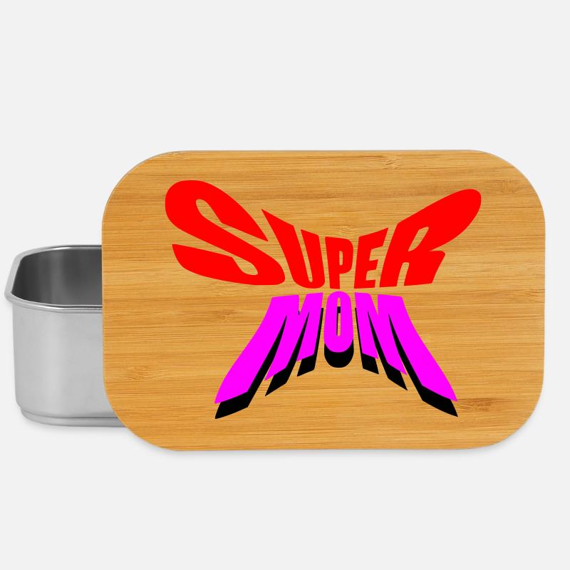 Super Mama / Super Mama - Lunch Box - Silber