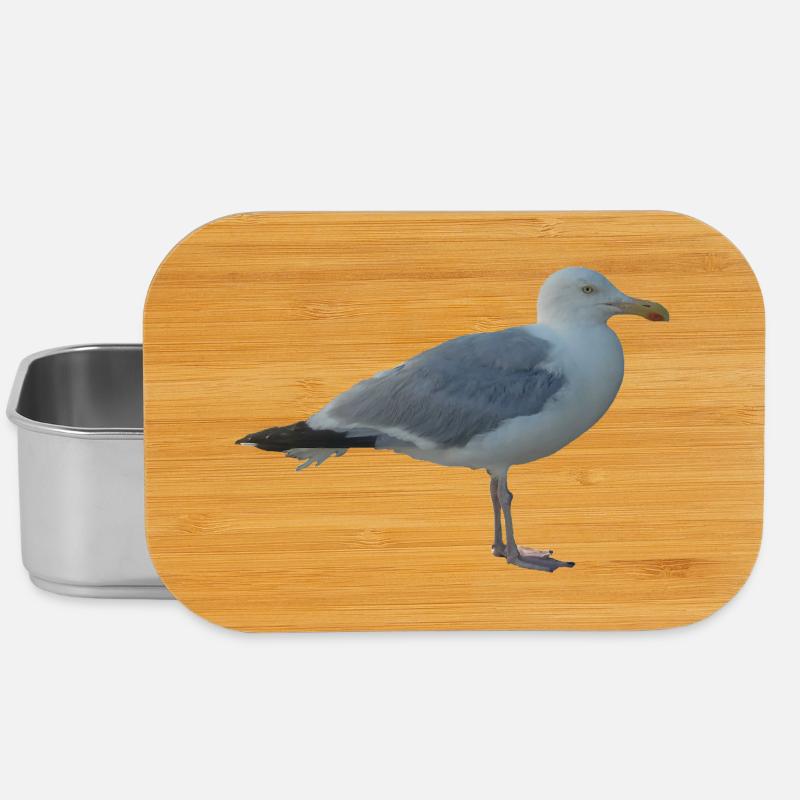 Möwe - Lunch Box - Silber