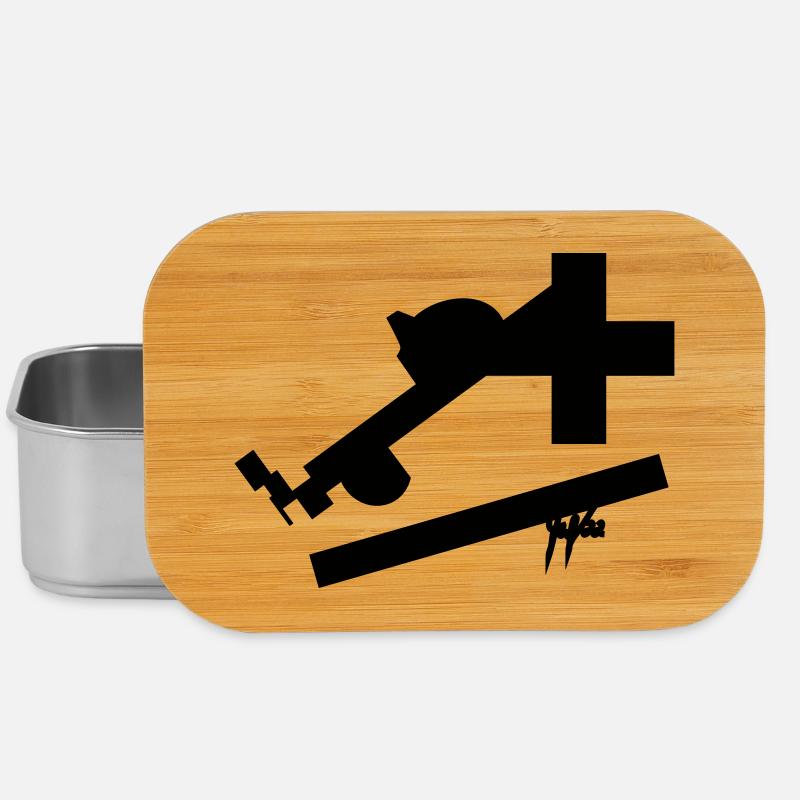 cross II - Lunch Box - Silber
