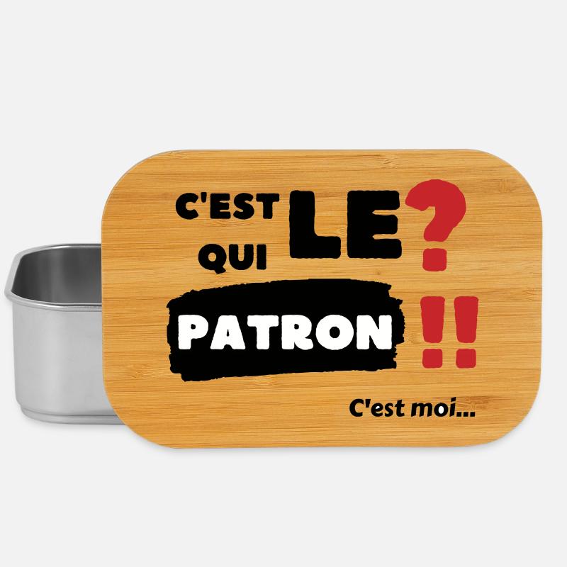 C'est qui le patron c'est moi - Boîte à goûter - argent