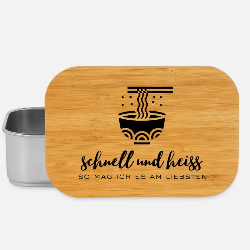 Ramen-Zeit - Lunch Box - Silber