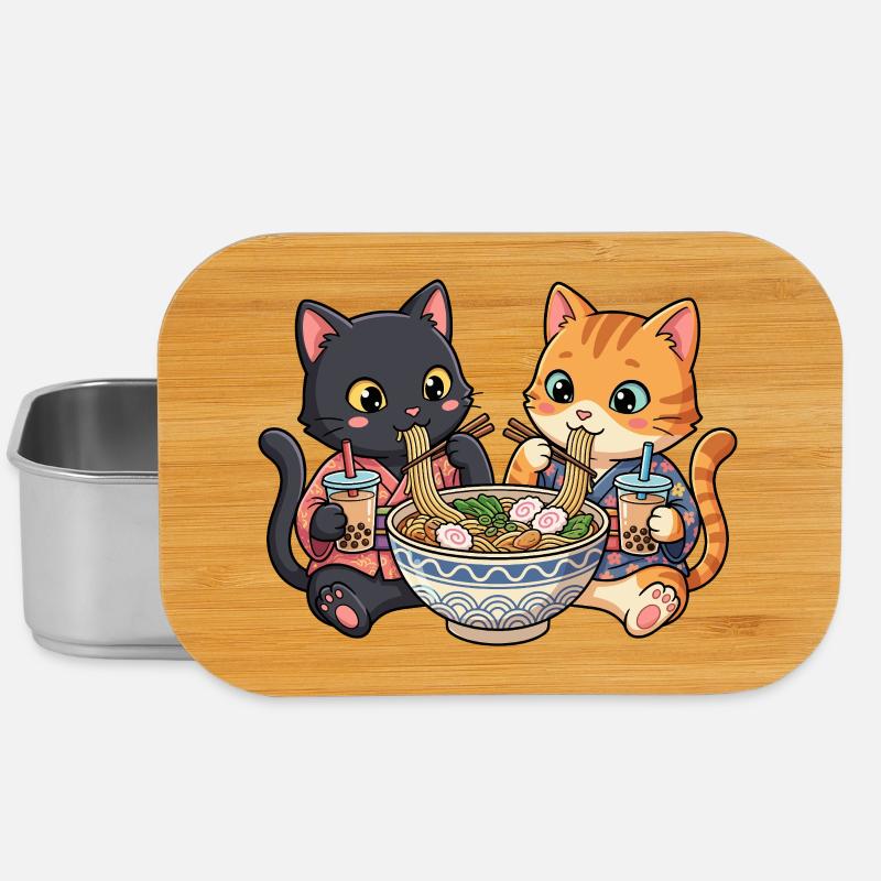 Bubble Tea Ramen pour chats - Boîte à goûter - argent