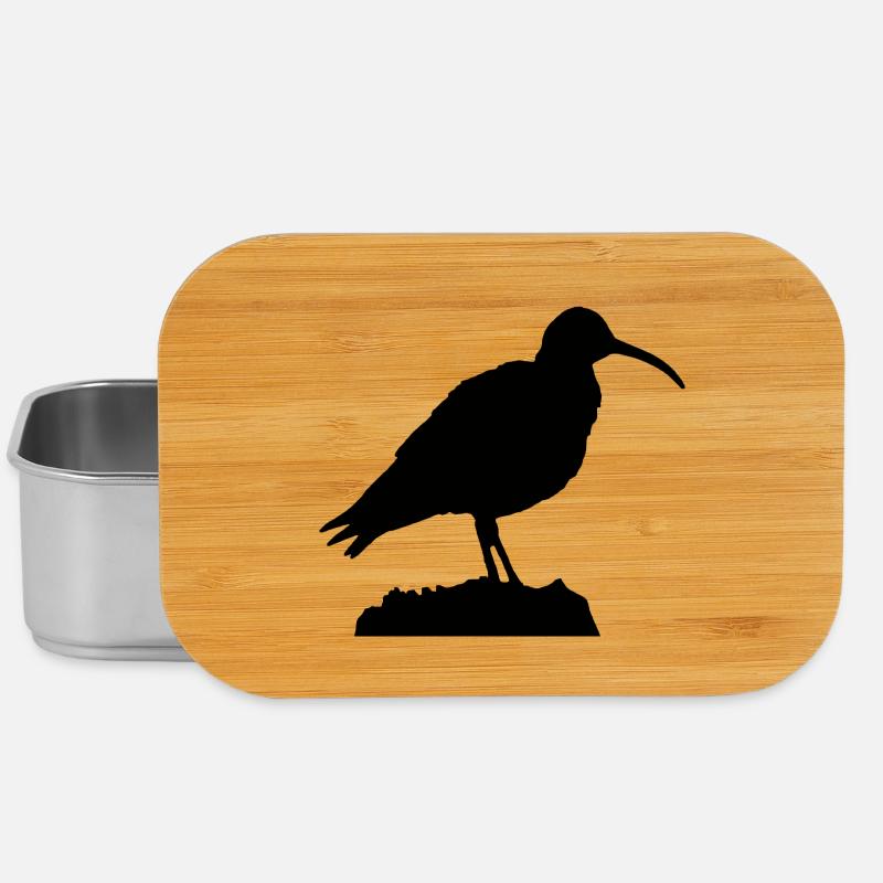 Brachvogel - Lunch Box - Silber