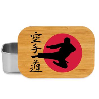Karate Yokotobigeri - Lunch Box - Silber - Vorne