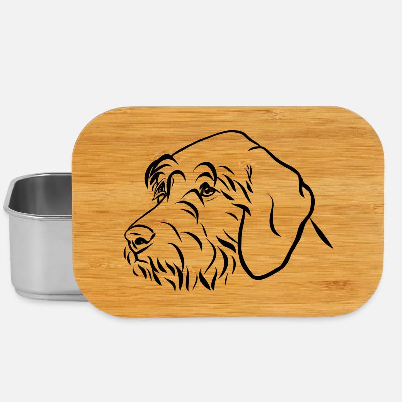 Jagdhunde Portrait - Lunch Box - Silber