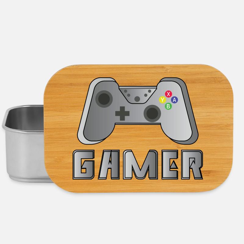 Gamer - Boîte à goûter - argent