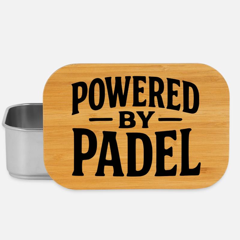 Funny Padel – Powered by Padel - Lunch Box - silver