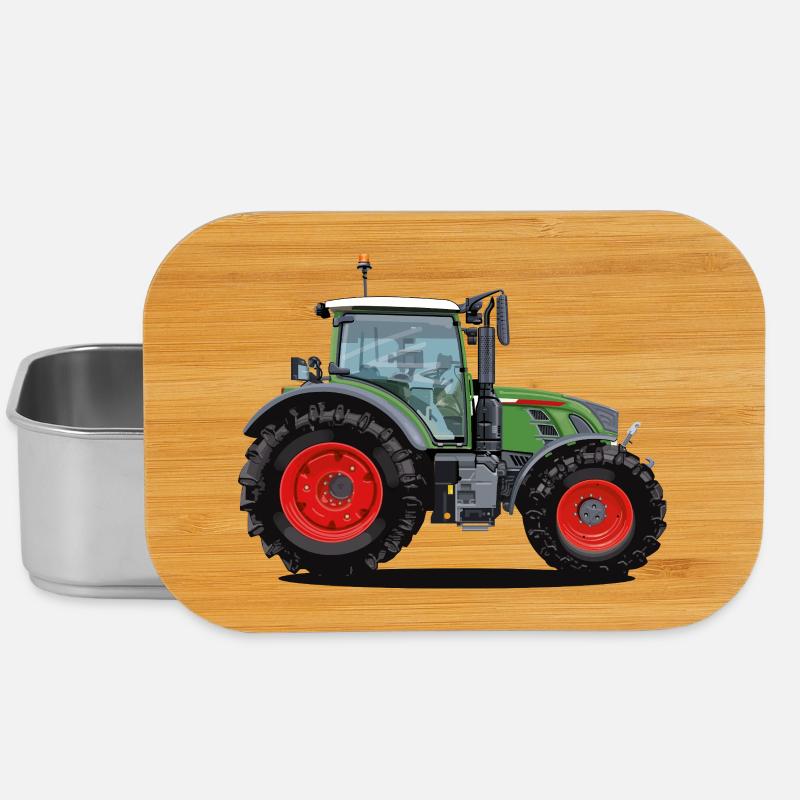 Tractor that everyone likes - Lunch Box - silver