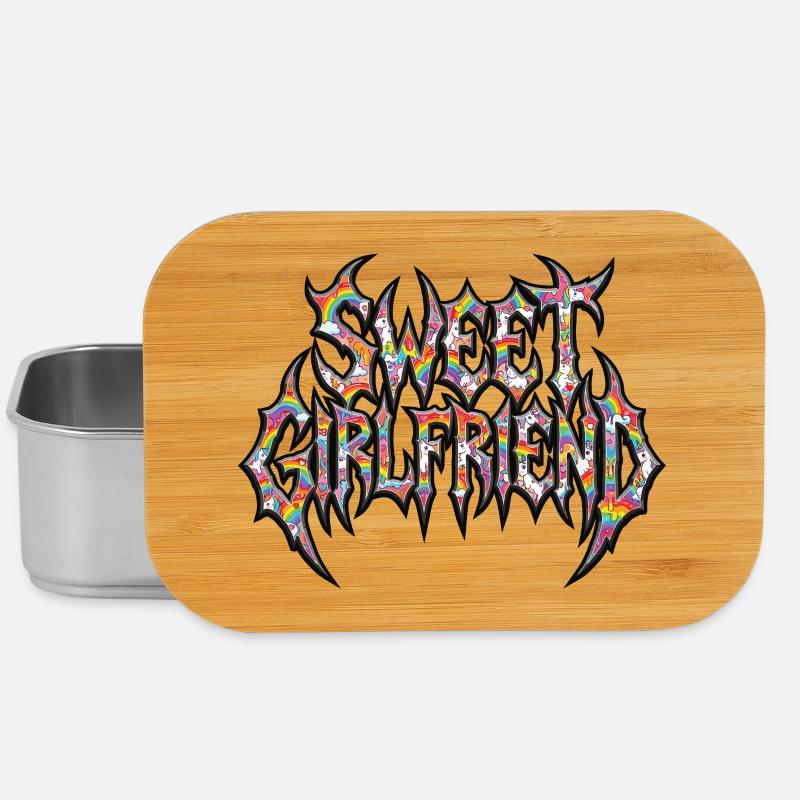 Freundin, Einhorn-Valentinstags-Paar - Lunch Box - Silber