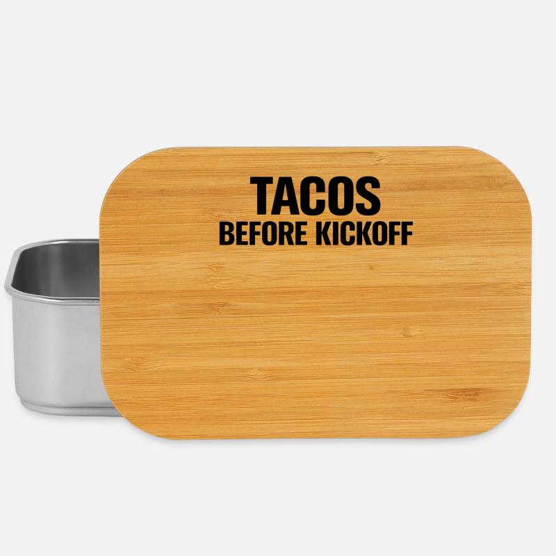 Tacos avant le coup d’envoi - Boîte à goûter - argent