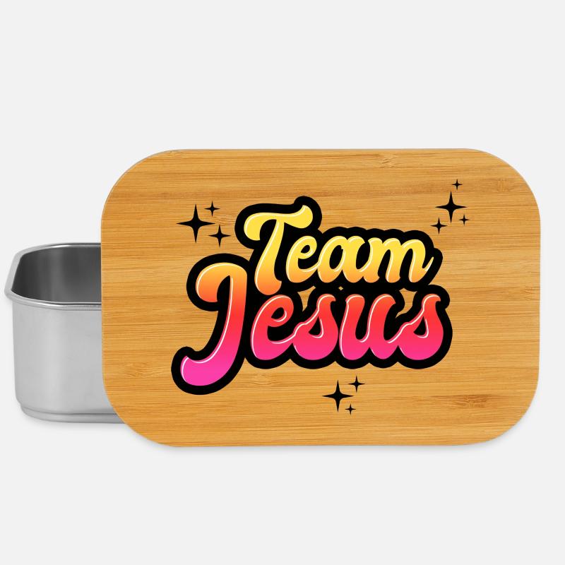 Team Jesus - Lunch Box - Silber