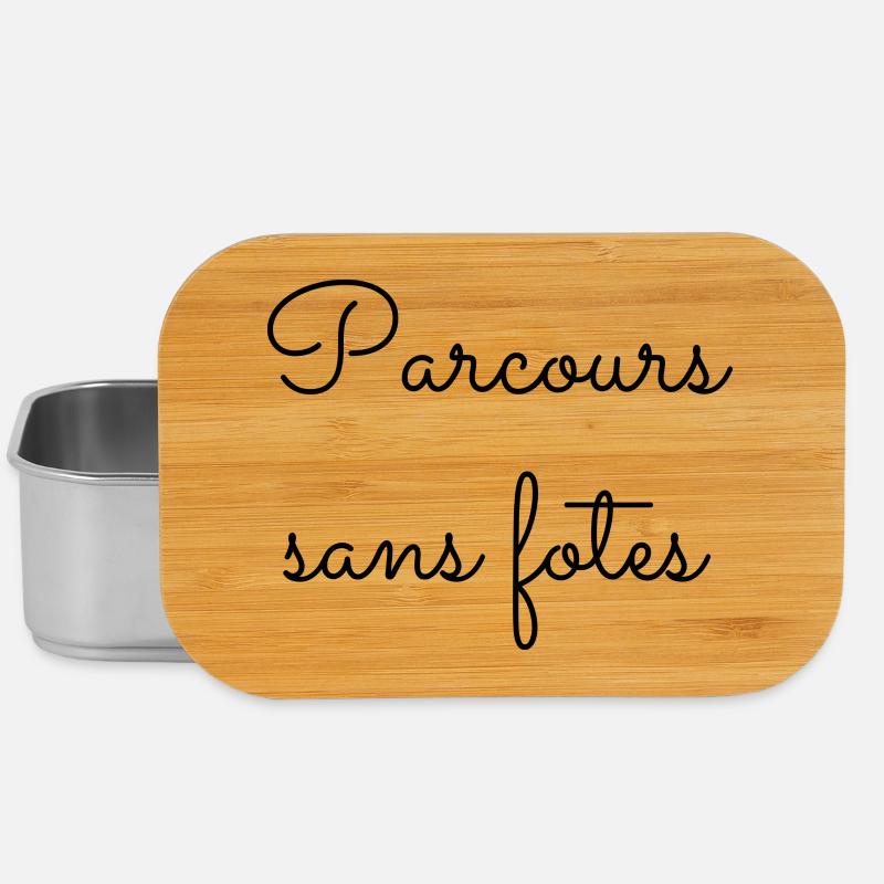 Parcours sans fotes - Boîte à goûter - argent