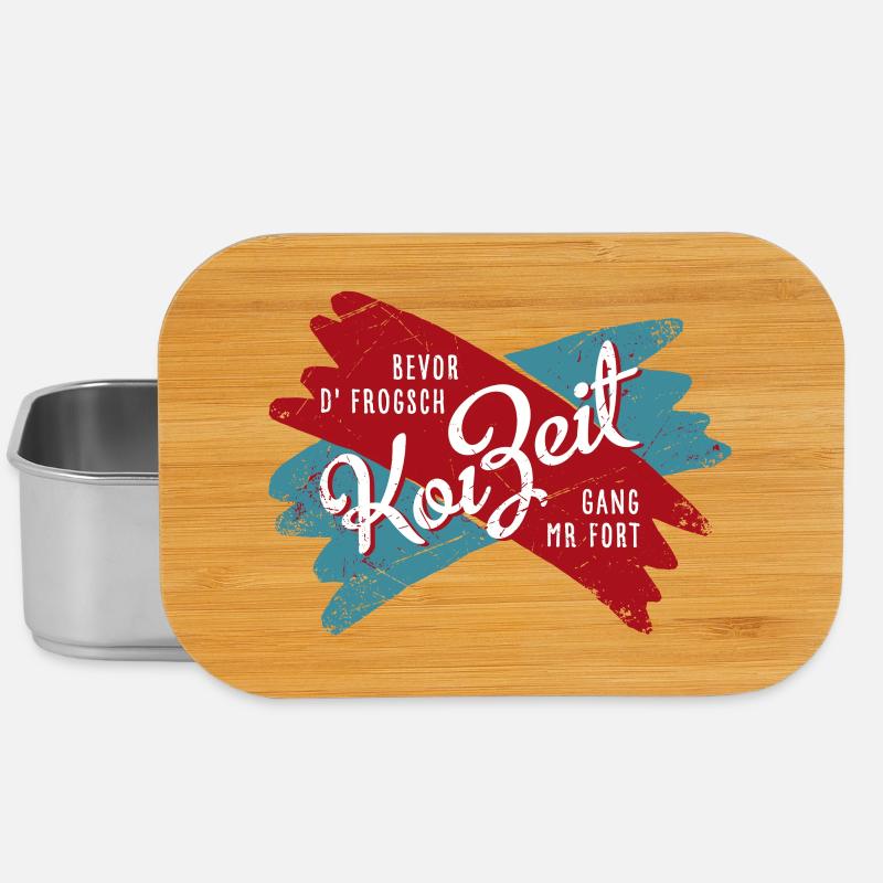 Koi Zeit - Lunch Box - Silber