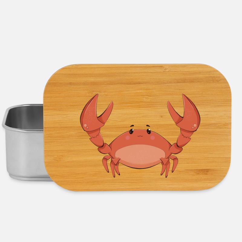 Krebs - Lunch Box - Silber