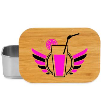 Cocktail Flügel - Lunch Box - Silber - Vorne