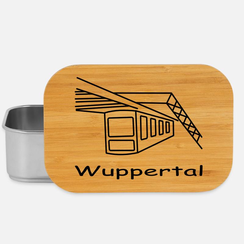 schwebebahn wuppertal - Lunch Box - Silber