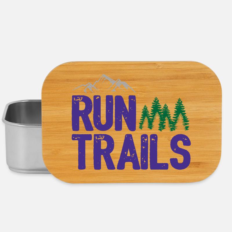 Run Trails - Boîte à goûter - argent