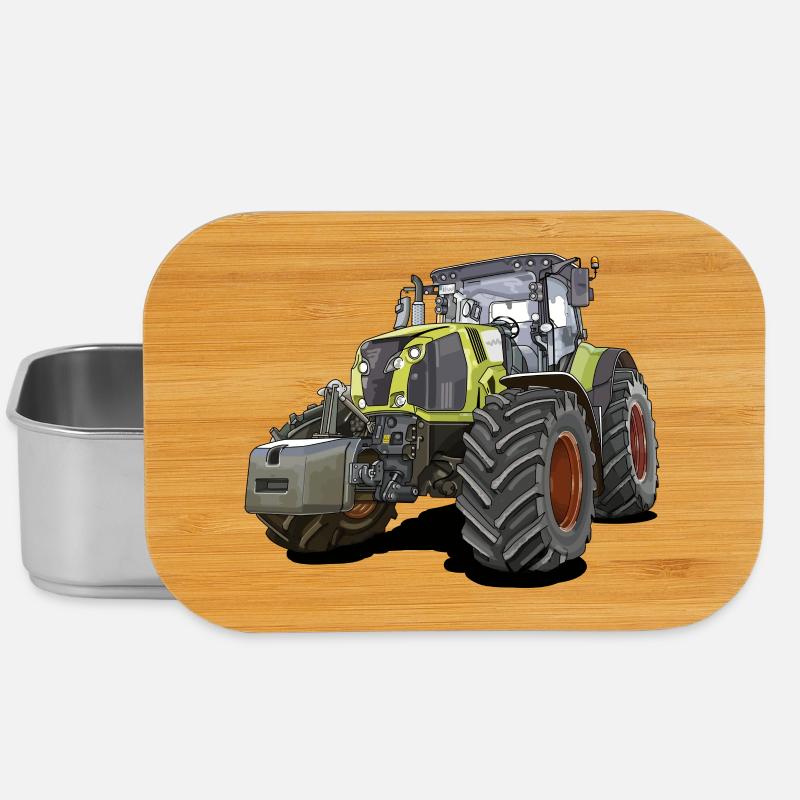 Tractor Giant - Lunch Box - silver