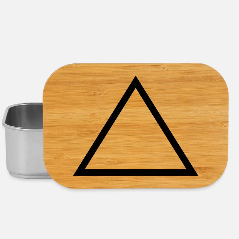 Dreieck - Lunch Box - Silber
