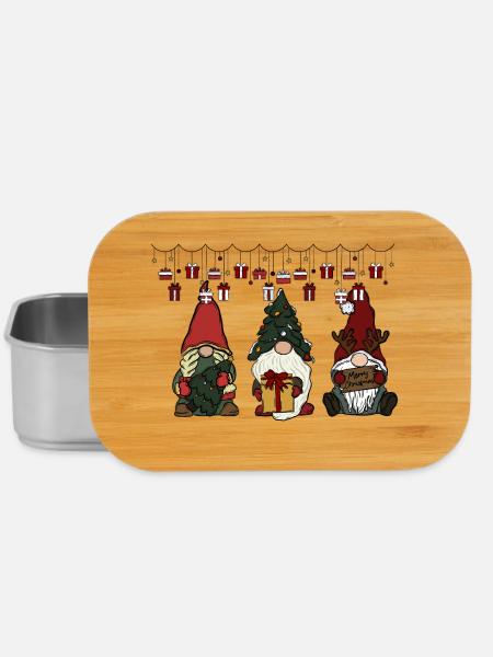Wichtel Weihnachten - Lunch Box - Silber