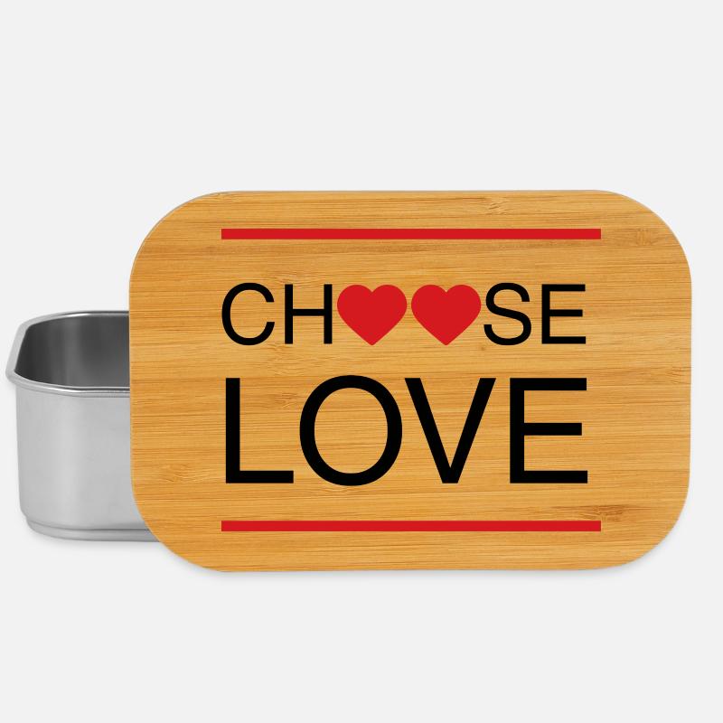 ChooseLove - Lunch Box - Silber